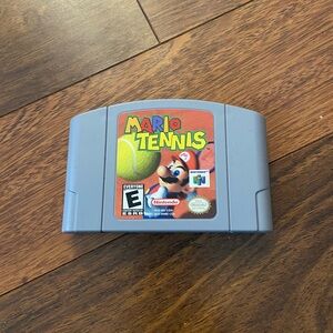 Nintendo 64 Mario Tennis Game